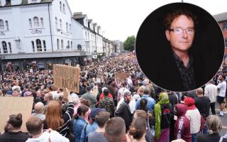 Five thousand people turned up to an anti-racism protest in Walthamstow (Image: PA)