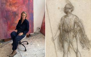 Sara Lee Roberts has a residency at The King's Gallery in Buckingham Palace which involves drawing from the Royal Collection's Renaissance masterpieces.