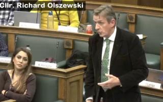 Camden Council leader Cllr Richard Olszewski said scrapping the winter fuel payment was 