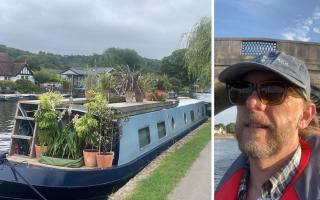 Nick Corrigan has lived on his boat for the past eight years