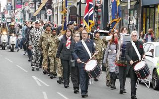 Royal British Legion Remembrance parade