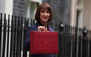 Rachel Reeves on her way to deliver the first Budget - the first by a woman (Image: PA)